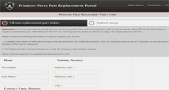Desktop Screenshot of mispack.privateerpress.com
